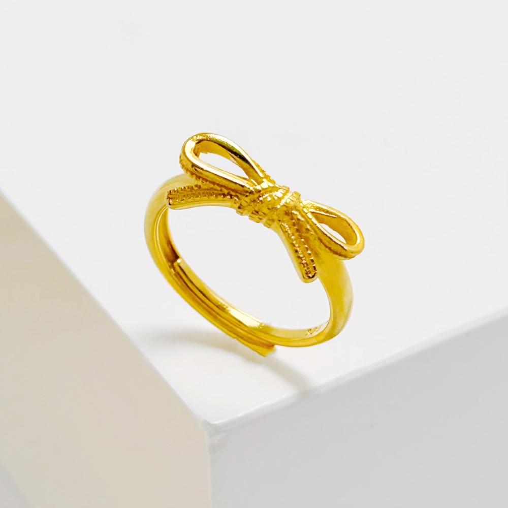 24K Gold Color Branch Leaf Rings For Women Adjustable Open Ring Non Tarnish Wedding Band Trendy Jewelry Accessories Gifts
