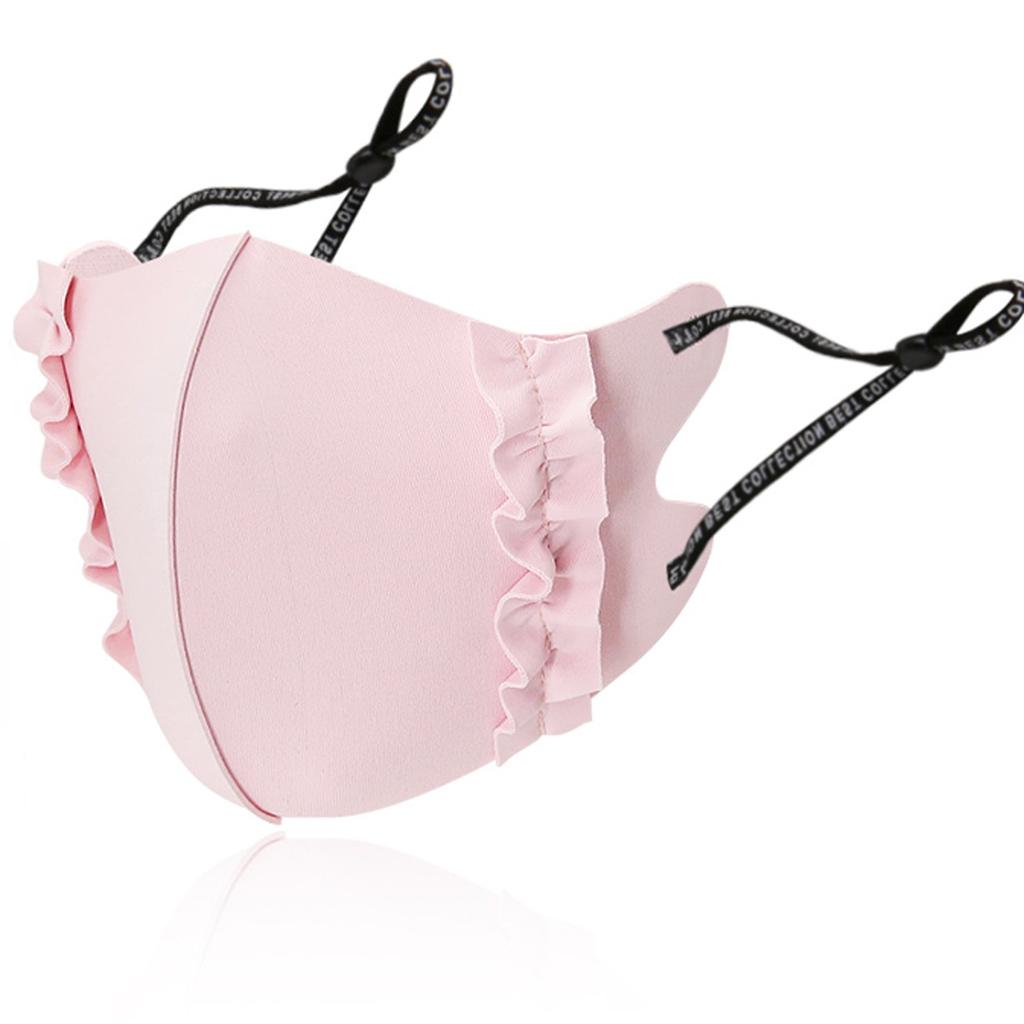 Summer Health Cycling Anti-Dust Lce Silk Mouth Face Mask Respirator Men Women