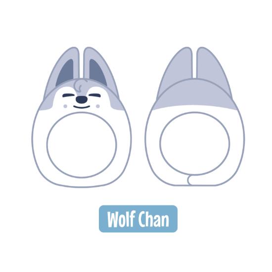 Предзаказ SKZOO Every Where All Around the World в SEOUL Чехол для лайтстика версия 2 Wolf Chan