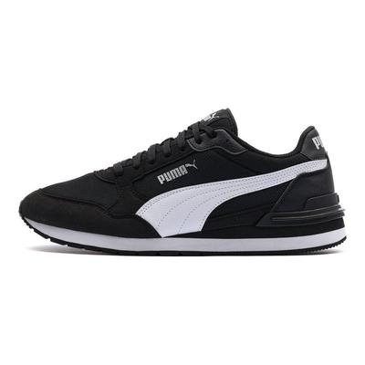 St Runner V4 Сітка Зручна Амортизація Низькі Повсякденні Кросівки Унісекс Чорні Білі 399666-01