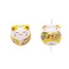 Kitty Maneki-neko Beads Cat Fortune Cat Loose Spacer Beads Pretty DIY Jewelry Accessory  Pendant