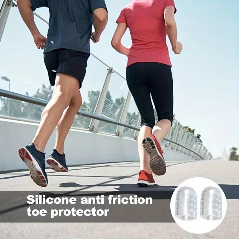 50Pcs Silicone Finger And Toe Protectors Breathable Gel Finger Caps Odorless Finger And Toe Covers For Men And Women Anti-friction Finger Tubes
