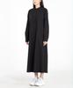 Row To Row Wrd036 Washed Fine Cotton Long Shirt Dress (Ash Black)