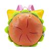 Mochila Escolar Mochila Linda Hamburguesa Dibujos Animados Casual Mochila para Niña Gran Capacidad Divertida Campus Clase Estudiante Bolsa Escolar