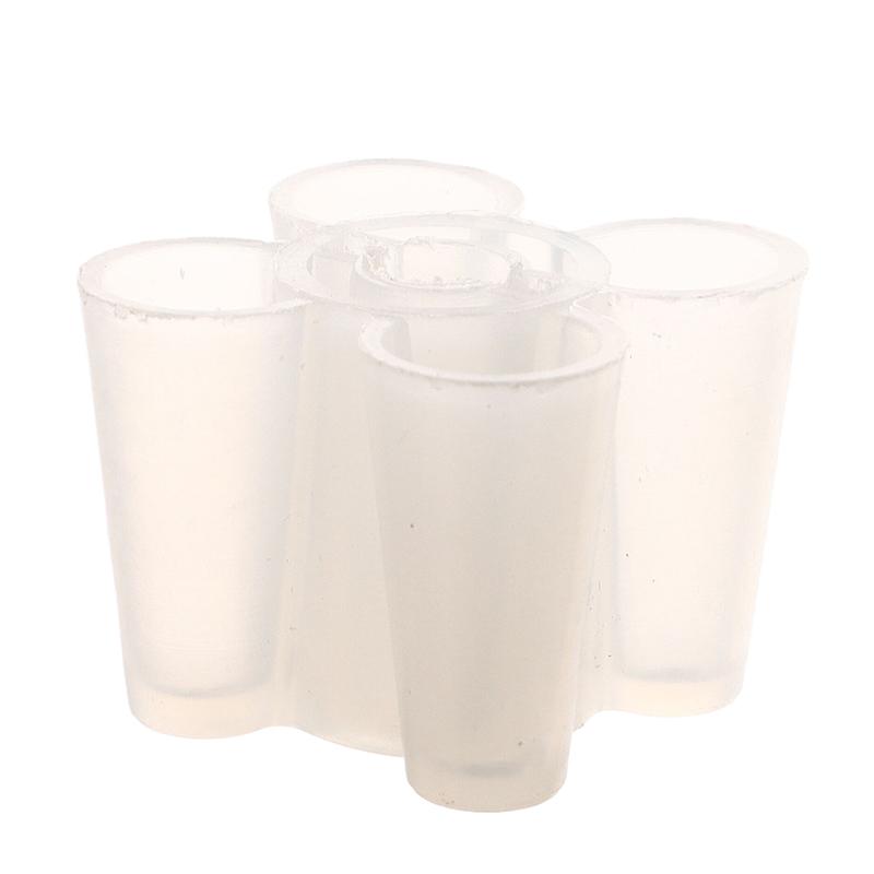 4/8/12 Pezzi Adattatore Filo Macchina da Cucire Porta Bobina in Plastica Supporto per Bobine da Ricamo Accessori per Cucito