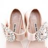 MIUMIU Bijoux Sandals Baby pink Satin Women Used
