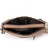 Fashionable and Simple Multi-layer Crossbody Bag, Soft Leather Single-shoulder Bag, Women's Underarm Bag