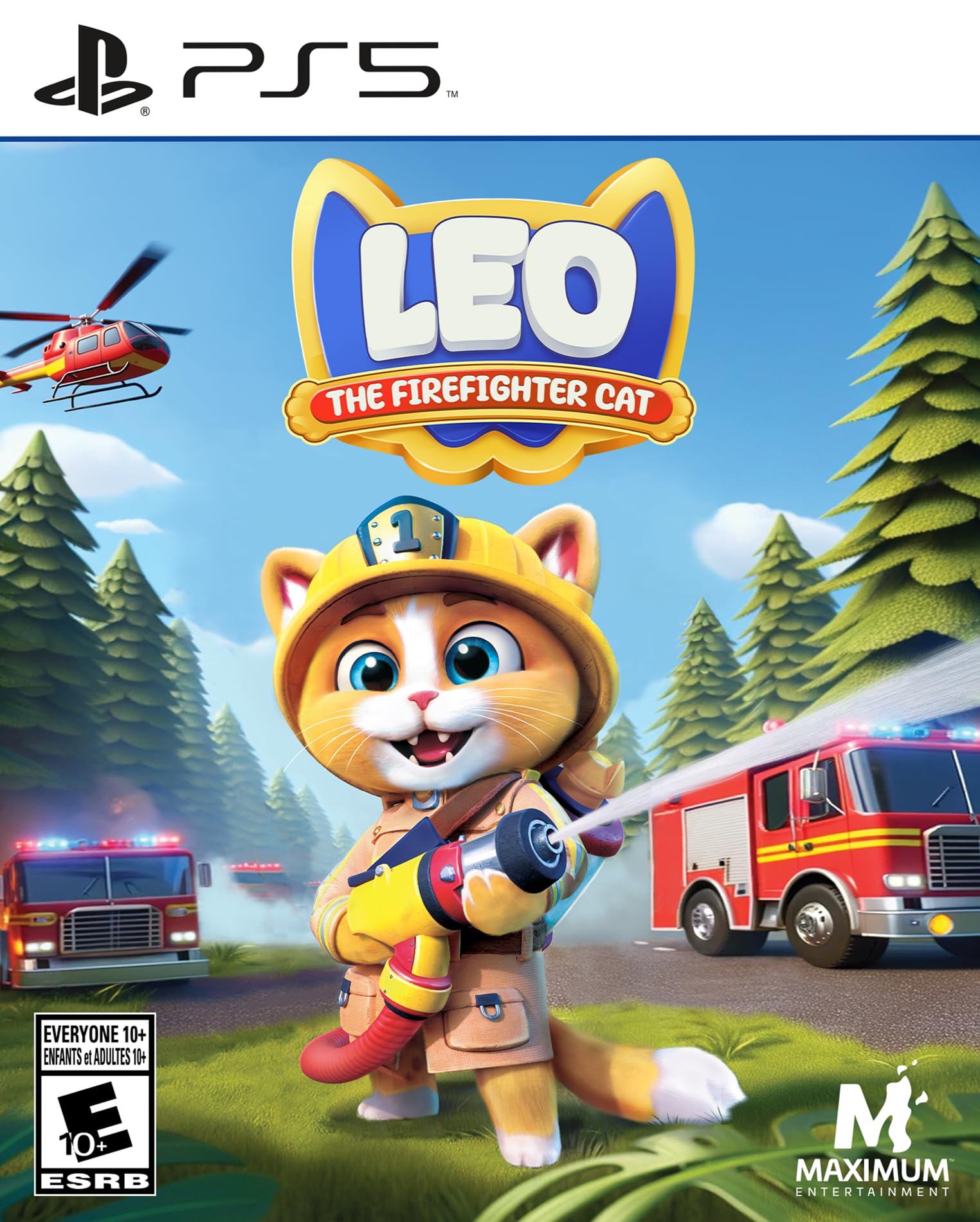 

Leo The Firefighter Cat North PS5 (Import version America) - синій