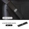 AGF3  1/2Pcs Carbon Fiber Car Seat Belt Cover Shoulder Pad Protector Cover Safety Belt Padding Pad Cushion For KIA K5 Rio Ceed Rio K2