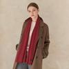Dal Cashmere Premium Cashmere 100 Knit Muffler Wine