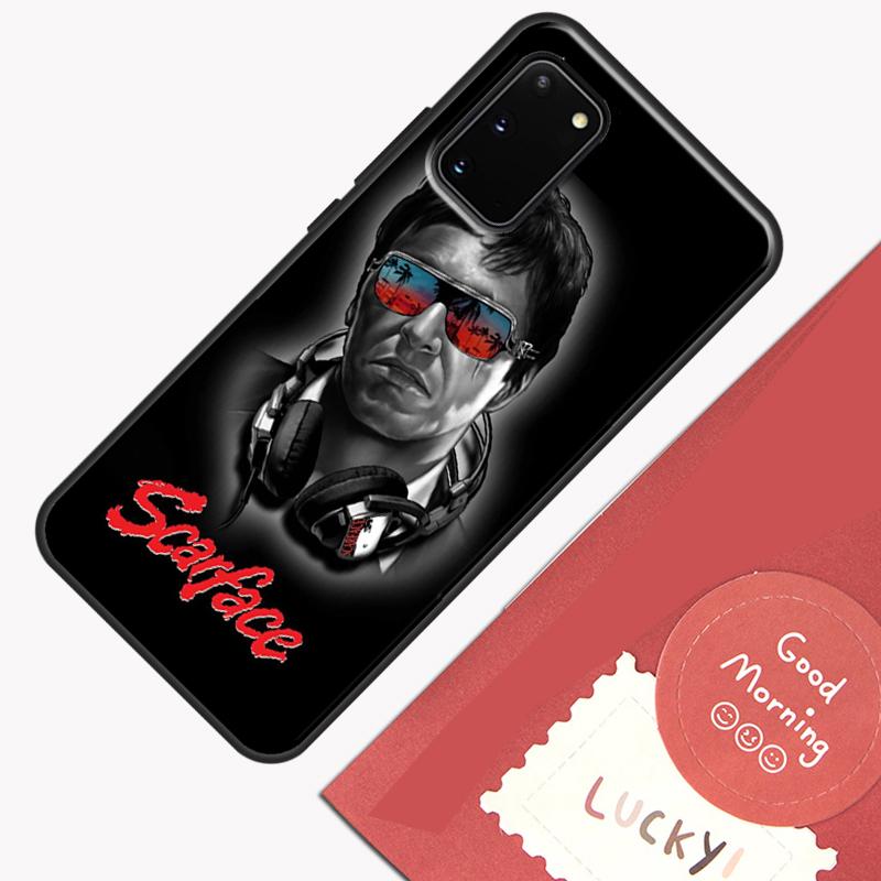 Scarface Tony Montana Film Phone Case For Samsung Galaxy S23 S26 Ultra S20 S21 S22 S24 S25 Plus S10 S25 FE Cover Shell
