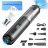 "Wireless Dual-Purpose Car Vacuum: Strong Suction & Blowing for Interior"