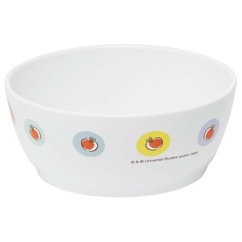 Skater XP14AG-A Dishwasher-Safe Bowl, Silver Ion Ag+ Antibacterial, 330ml, Curious George Design, Made in Japan