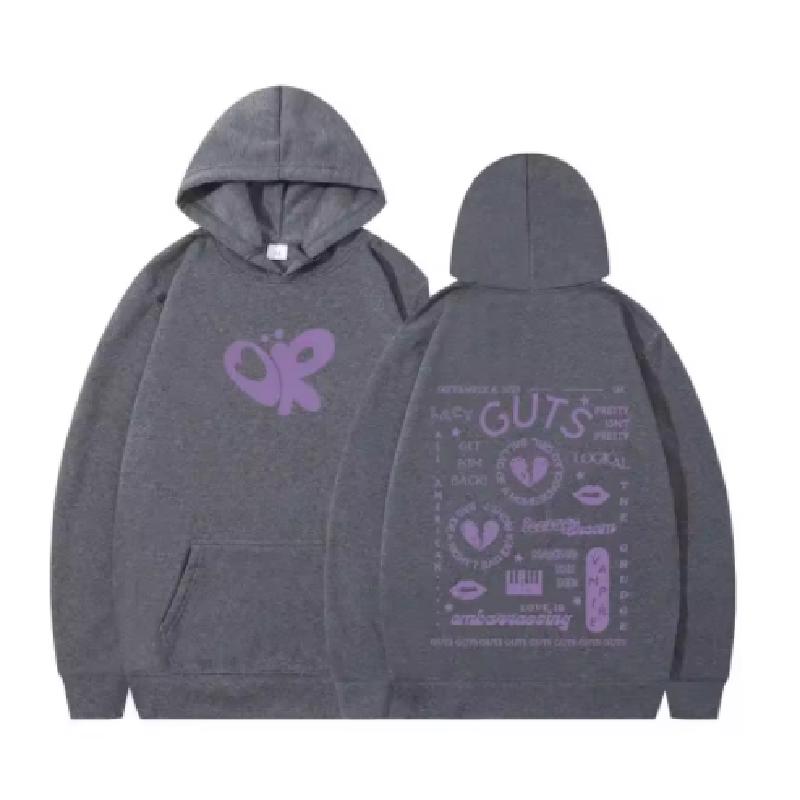 Sour Guts Vampire Hoodie Men's Women's Clothing Fashion Vintage Hooded Sweatshirts Harajuku Hip Hop Oversized Hoodies Streetwear
