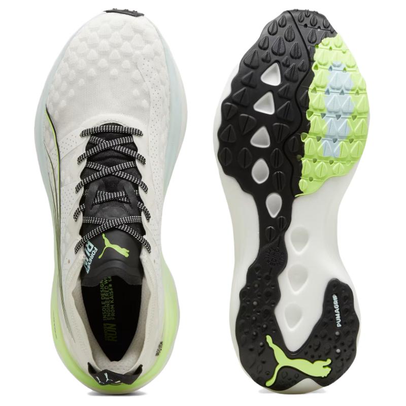 Puma ForeverRun Nitro Vapor Grey Fizzy Apple Men Sneakers Nitro-Blue 377757-27