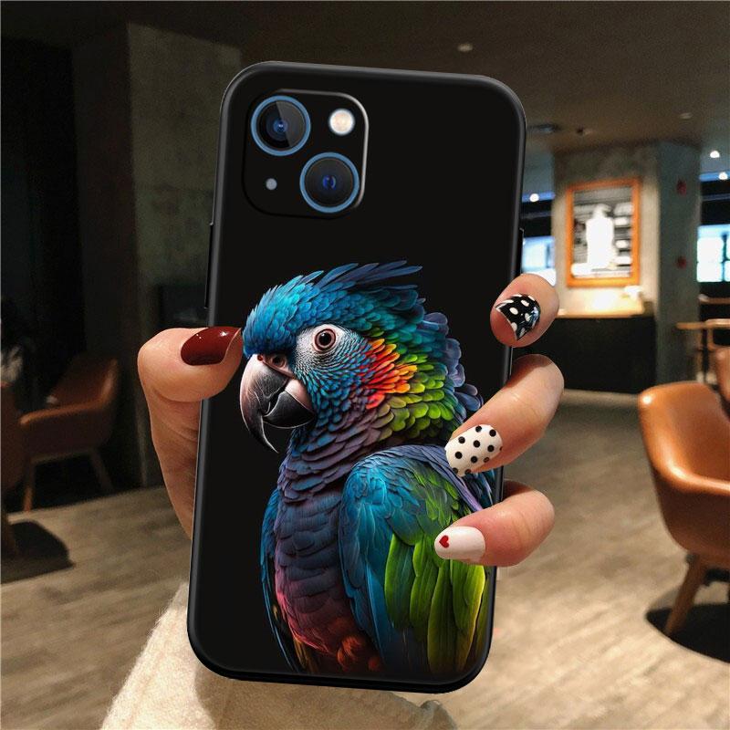 Parrot bird Shell Phone Case for Samsung Galaxy Note 10 20 S23 S24 S25 Ultra FE Plus Edge Lite A02S A35 A07 A17