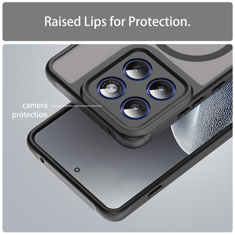 Pro Motorola Moto Edge 70 X70 Air Pouzdro Poloprůhledné Matné PC+TPU Odolné proti otiskům prstů Průsvitný Kryt pro MOTO Edge70
