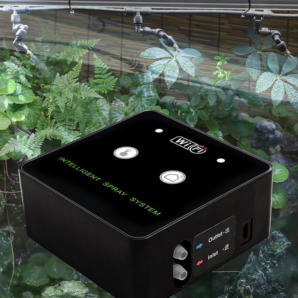 Sistema di nebulizzazione temporizzata Wifi Rainforest Terrarium Kit di umidificazione intelligente per rettili