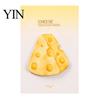 Adhesive Memo Pad Stick Note Pads, Funny Toast Bread Cookie Cheese Design Cute Notepad, 30 Loaf Shape Notes Sheets/Pad Self for Home Office