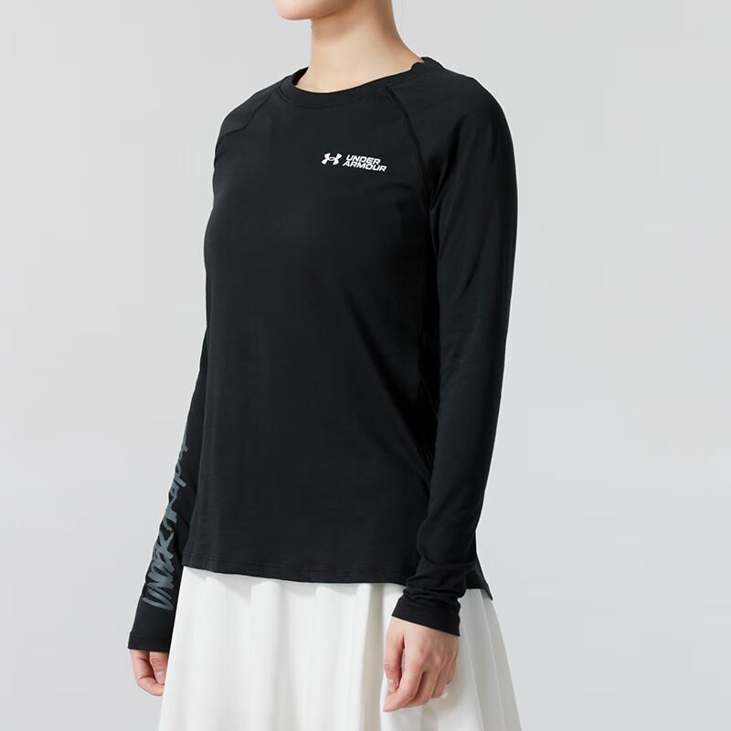 Under Armour Long Sleeve Training T-Shirt Women Black 1374188-002