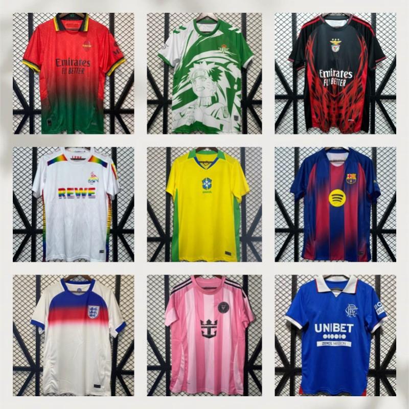 2025-2026 Soccer Jersey Men Women Short Sleeve Quick Dry Football Shirt Italy Portugal Liverpool FC Club National Team