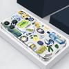 Colorful Starfish Pattern Phone Case For iPhone 17e 17 16 15 14 Pro Max 14 13 Pro 16 Clear Shockproof TPU Card Slot Pocket Cover