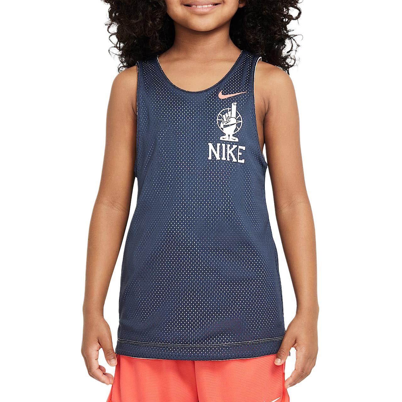Nike Tank Top SS25 White/Blue Teenagers IB9964-133 L/155