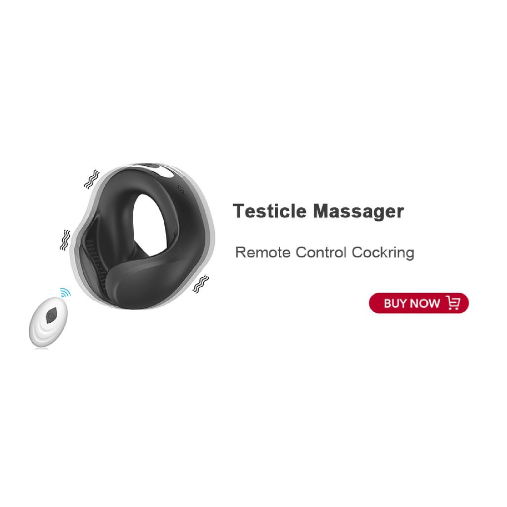 Vibrating Cock Ring for Men Ejaculation Delay Men Penis Ring Chastity Cage Clitoris Stimulator Adult Supplies Sex Toy for