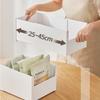 Plastic Organizer Box Cooking Tool Storage Scalable Sundries Organizer  Kitchen