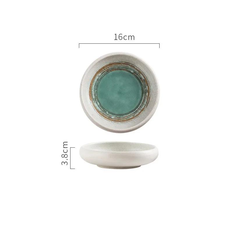 Ceramic Dinner Plate Restaurant Pickle Dish Appetizer Plate Home Steak Plates Salad Plates Dessert Dish Spaghetti Plates Cutlery