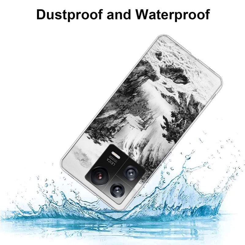 Chinese Style ink Painting Art Phone Case For Xiaomi Poco F7 Ultra X7 X6 M8 M7 M6 M4 M3 Pro X4 Mi 15 15T 14 14T 12T 12S 10T Pro