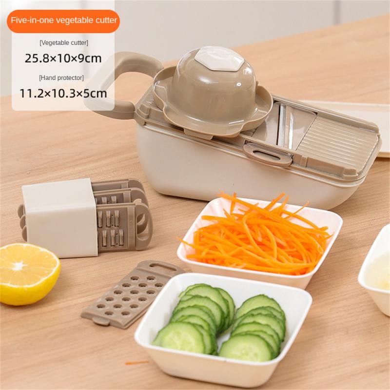 Multifunction Slicer Cutter Set Salad Utensils Vegetable Chopper Carrot Potato Manual Shredder Kitchen Cooking Tools