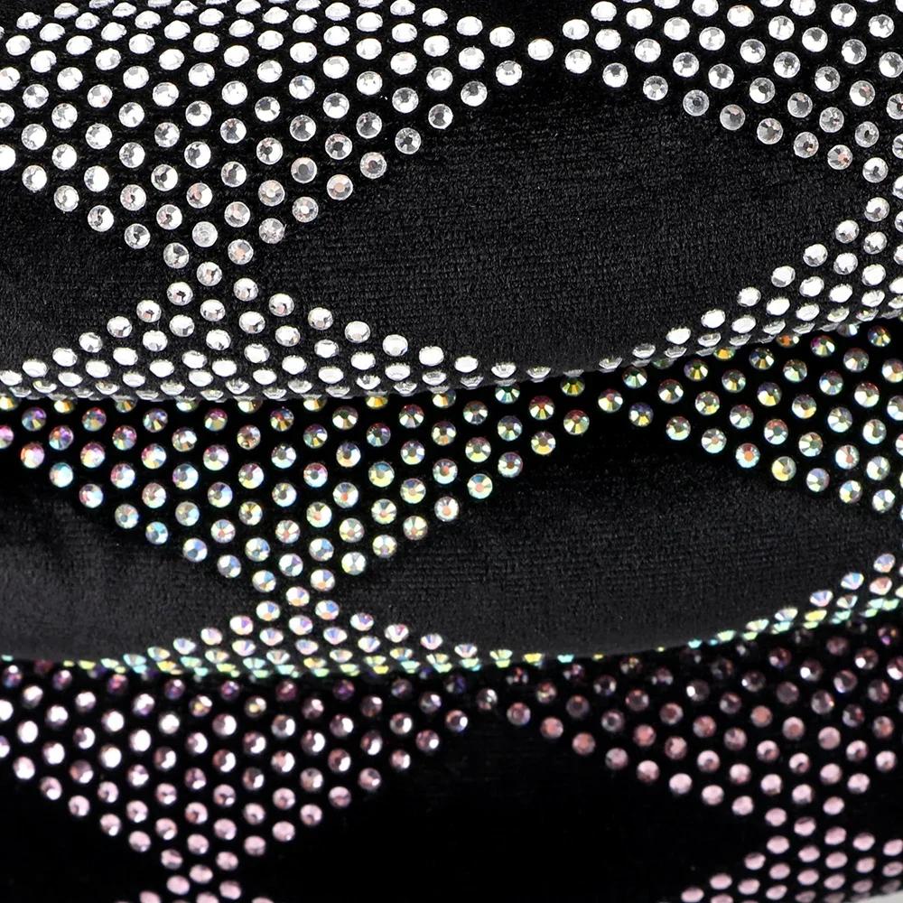 New Car Steering Wheel Cover Fashion Full Drill Four Seasons Hot Press Drill Non-slip No Inner Ring Handlebar Cover Universal