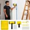 360-degree Rotating Handle Paint Brush 9-inch Paint Pad Kit Corner Paint Tool Home Decoration Brush Home Wall Brush Kit