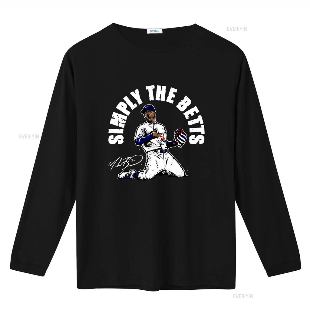 Mookie Betts Simply The Signature Baseball Player T Shirt A8CT Vintage Washed Slightly Unisex Soft Stretched Comfortable