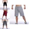 Soft Casual Drawstring Mens Shorts Plain Athletic Running Training Bottoms