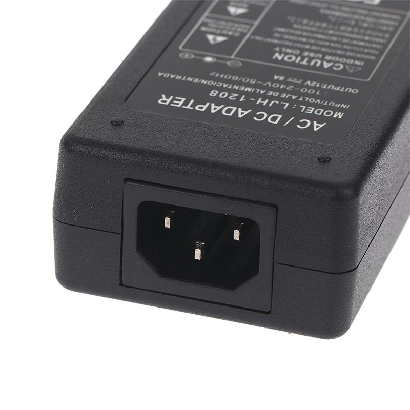 Zasilacz LED 12V DC wtyczka EU 1A 2A 3A 4A 5A 6A 7A 8A Transformator przełączający do taśmy LED Ws2811 Ws2815 Adapter