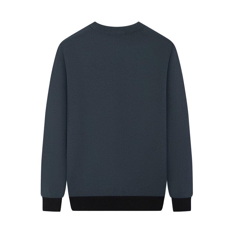 Septwolves Mr. Q Men's Wool & Cashmere Blend Round Neck Sweater