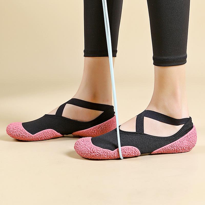 Gorensha Women's Shock-Absorbing Ballet Flats - Lightweight, Non-Slip Sole for Indoor Sports, Gym, Yoga, Aerobics