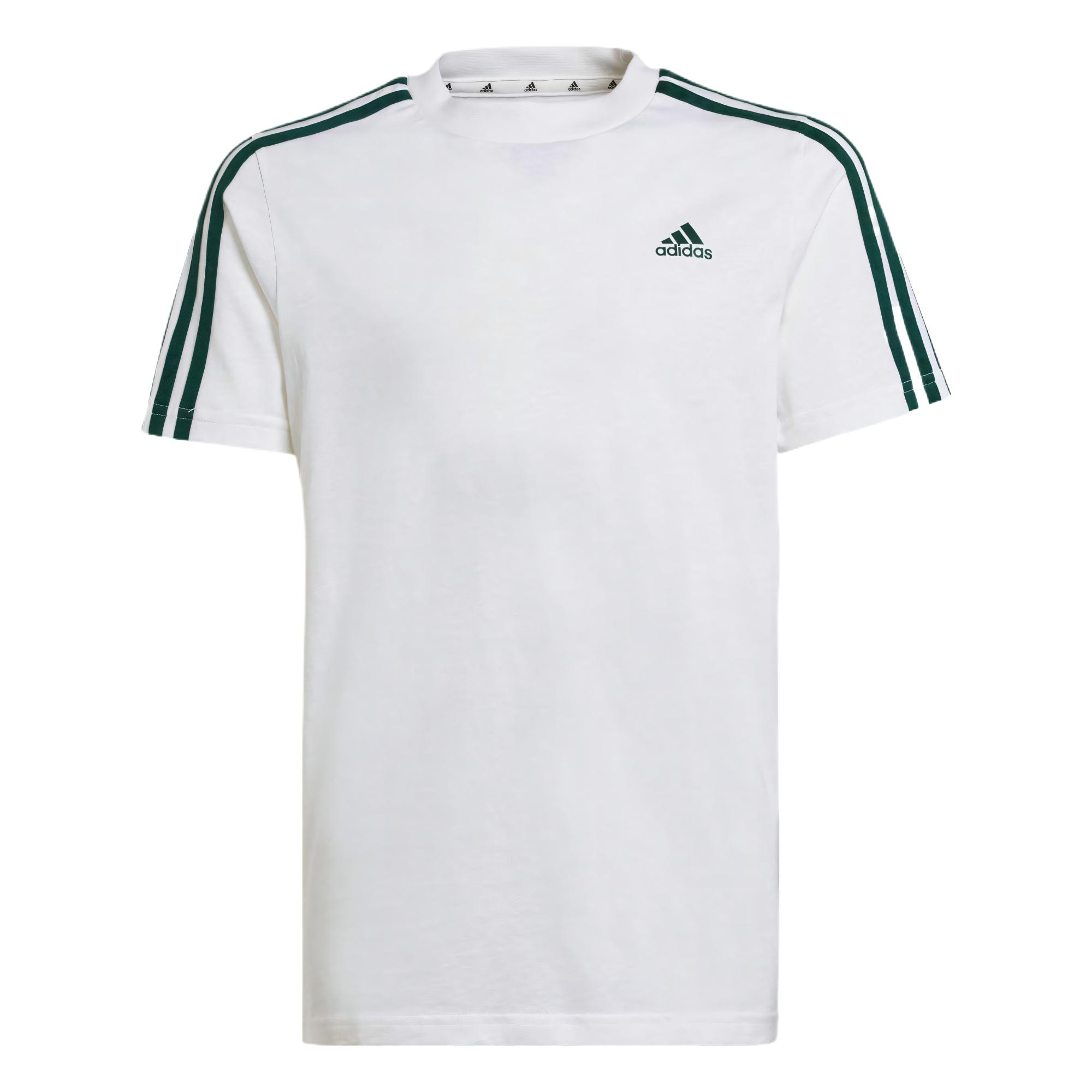 

Adidas T Shirt White/Forest Green IX9541 128