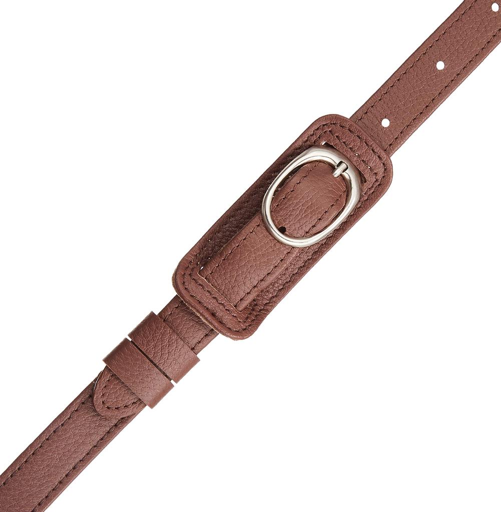 Alça de Ombro OLYMPUS de Couro Genuíno Marrom II BRW CSS-S109LL