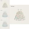 French Vintage Girl Dress With Lace Patchwork For Kids Summer Party Wear