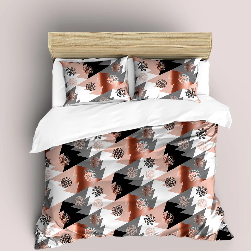 Comforter Dropship Christmas Bedding New Year Gift Comferter Bed Set Warm Comfortable King Size 3D