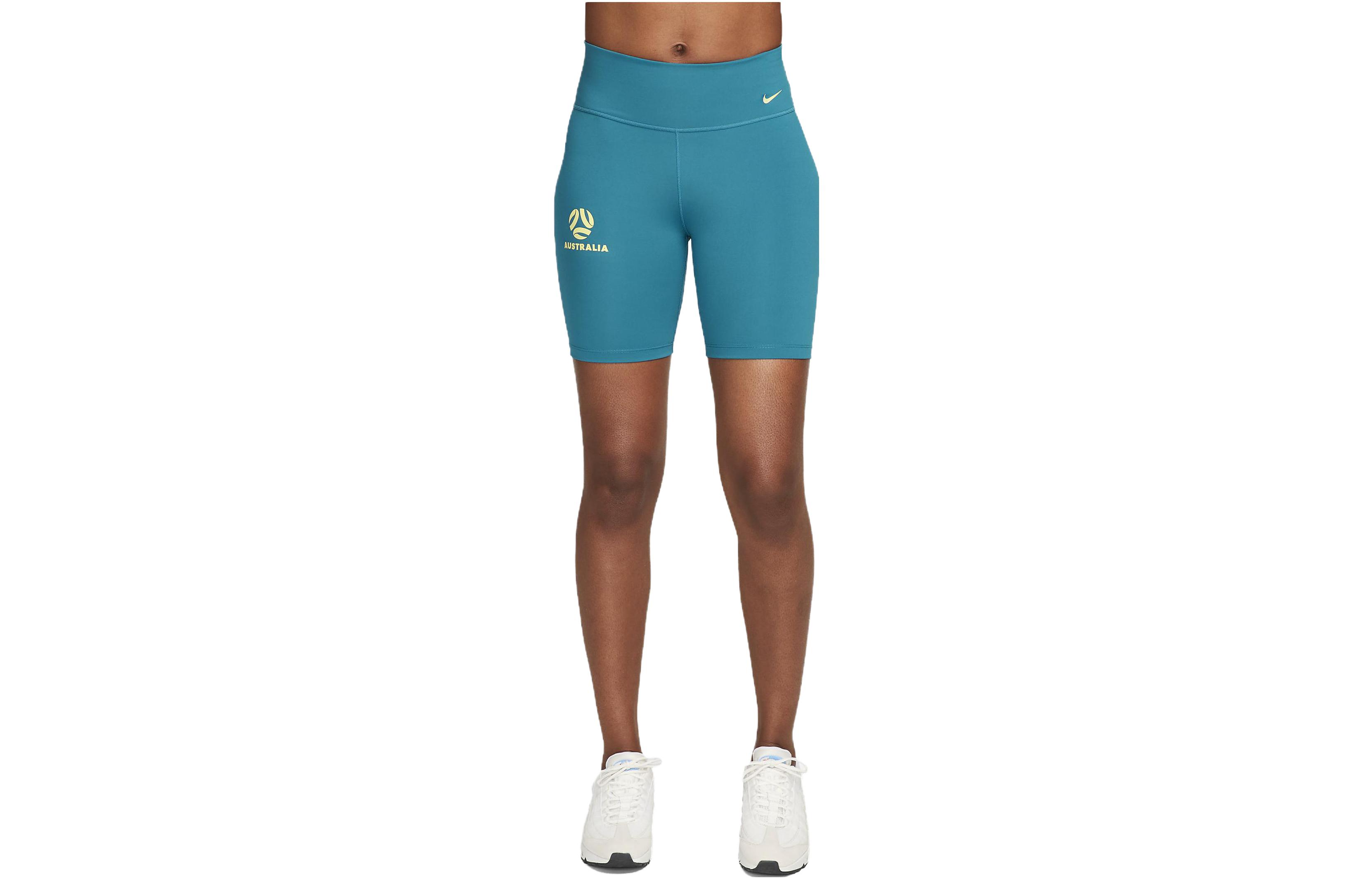 Nike Sports Shorts Women s Abyss Green Moderate Tight Pants DV2054-301 S
