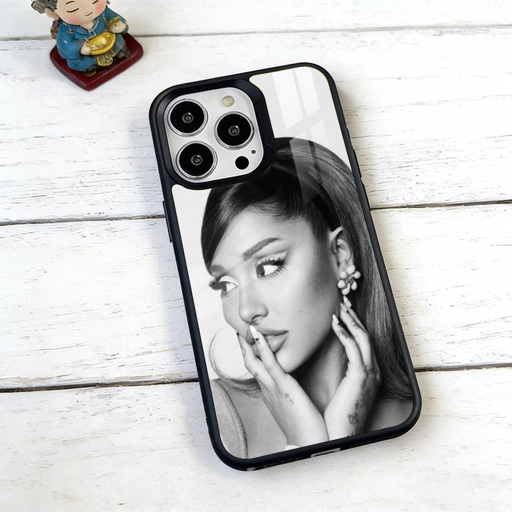 Ariana Grande Phone Case For iPhone17,16,15,14,13,12,11 Plus,Pro Magnetic For Magsafe Wireless Charging