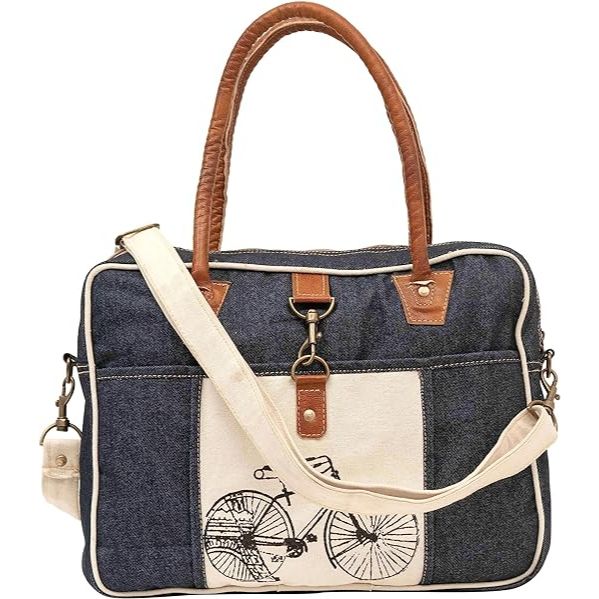 Холщовая ручная сумка — фото 3