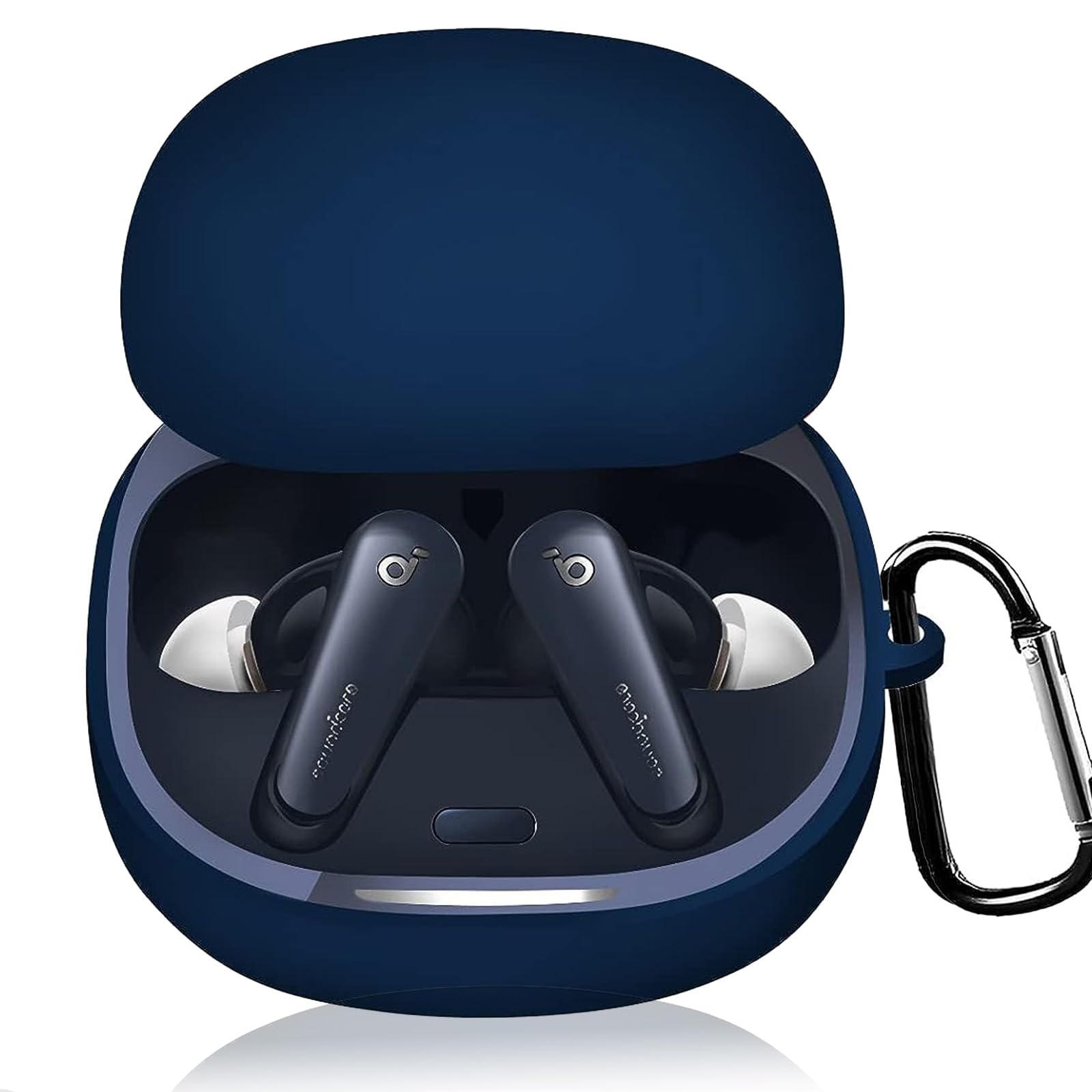 

AIYYXX Anker Soundcore Liberty 4 Compatible with Anker Soundcore Liberty 4 Liquid Silicone Case for Can be charged with a protective Lost Prevention