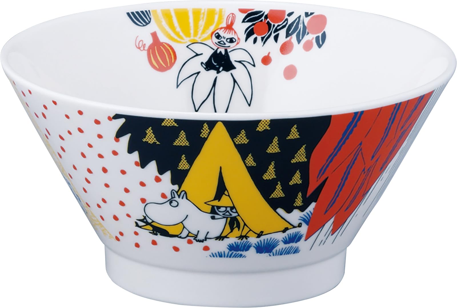 

Moomin Noodle Bowl (1000ml) (Little My) Aina Series, Made in Japan, Yamaka Shoten, MM8502-311
