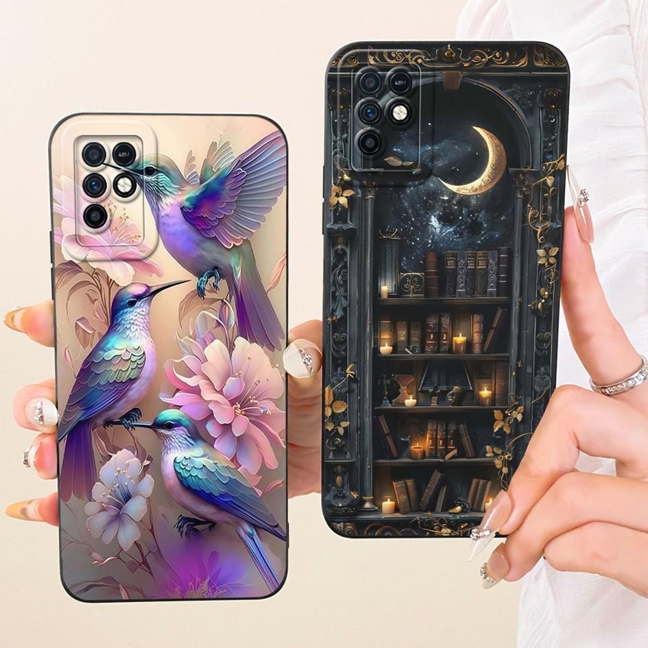For Infinix Note 10 Case X693 Shockproof Silicone Cute Cartoon Cat Phone Cover For Infinix Note 10 Pro NFC X695 X695D X695C Capa