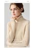 Women's Cashmere High-Neck Loose Pullover Knit Sweater